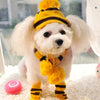 Fashion Stripe Knitted Pet Dog Hat