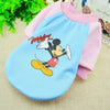 Cartoon Printed Grid Warm Coat T-Shirt